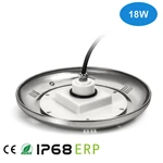 18W 316/V4A Stainless Steel Fiber-glass Swimming Pool Light