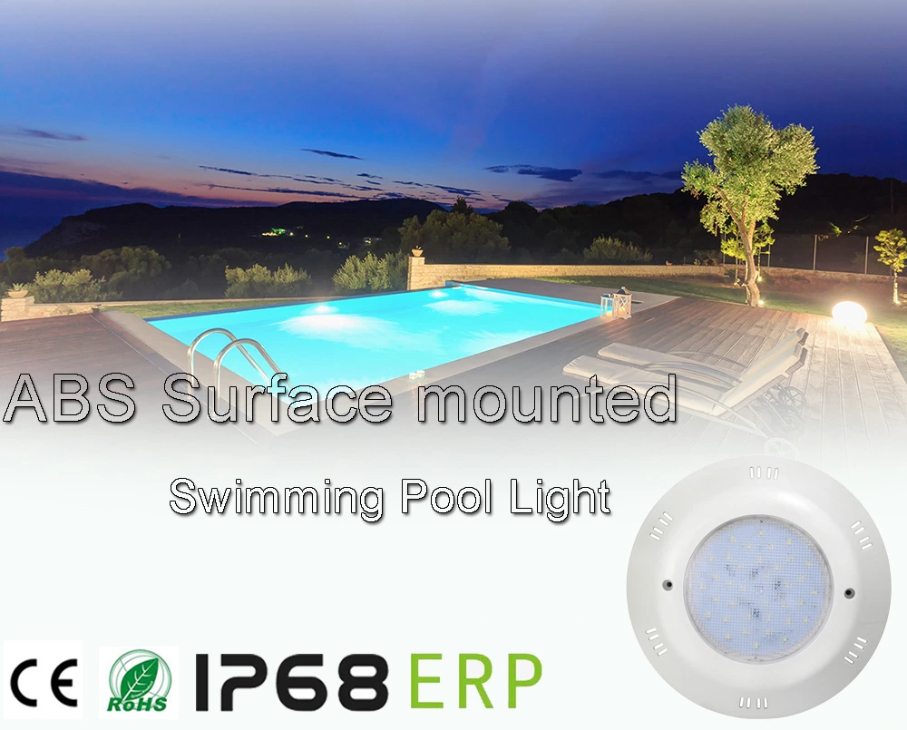 25W ABS Surface mounted Swimming Pool Light