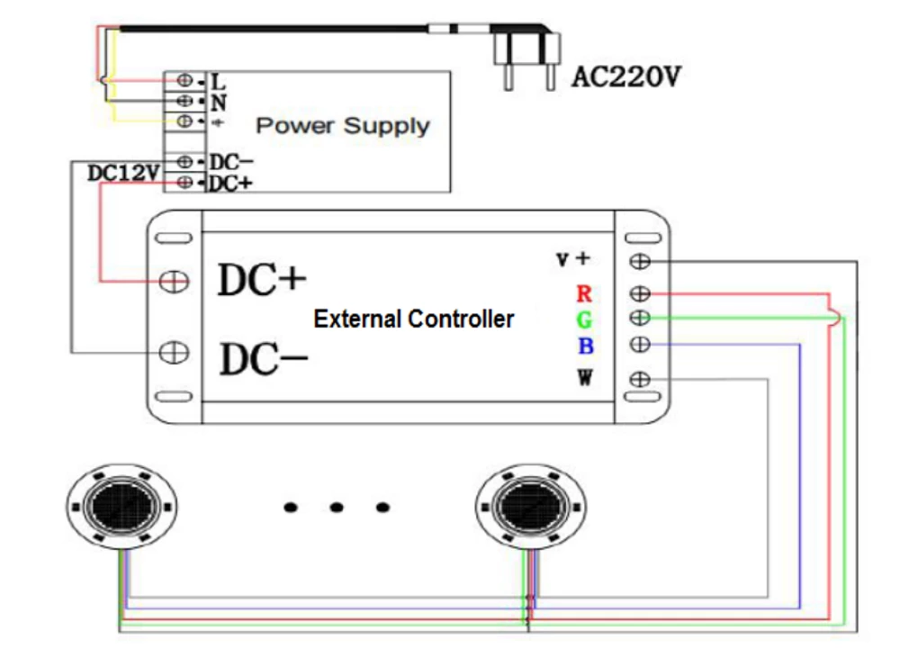 WiFi RGBW Controller