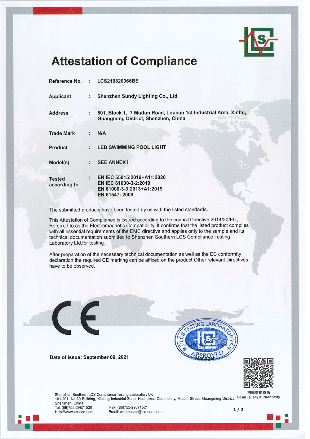 CE Certification