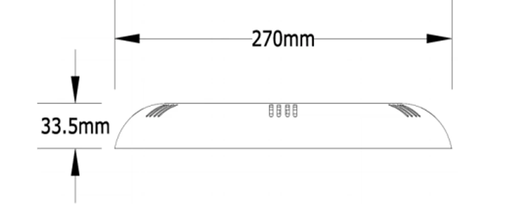 18W RGB 316/V4A Stainless Steel Surface mounted Swimming Pool Light