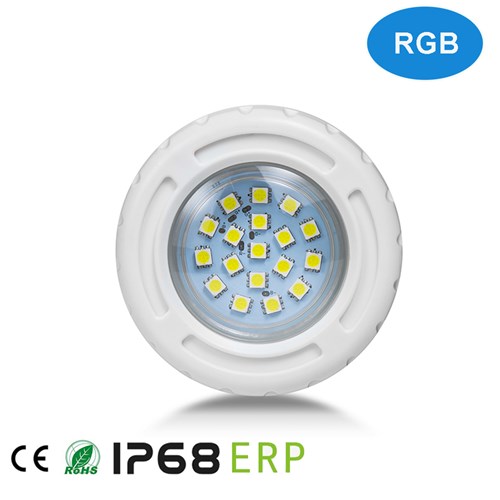 3W RGB LED ampoule avec télécommande - Cablematic
