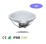 12W V4A/316 Stainless Steel PAR56 Swimming Pool Light