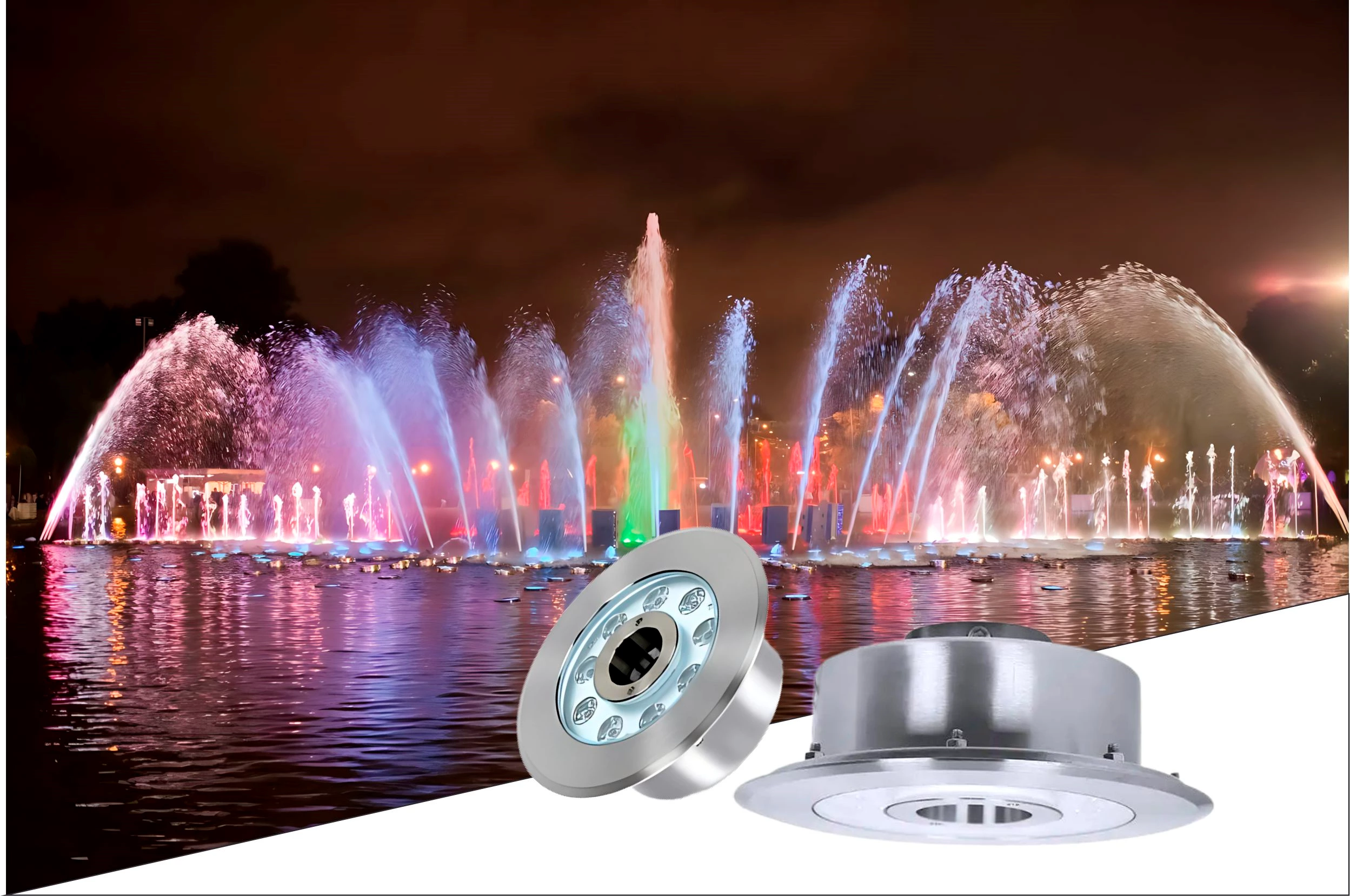 2025 LED Fountain Light