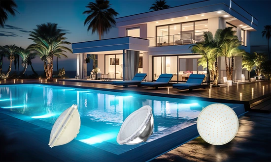 Sundy pool lighting