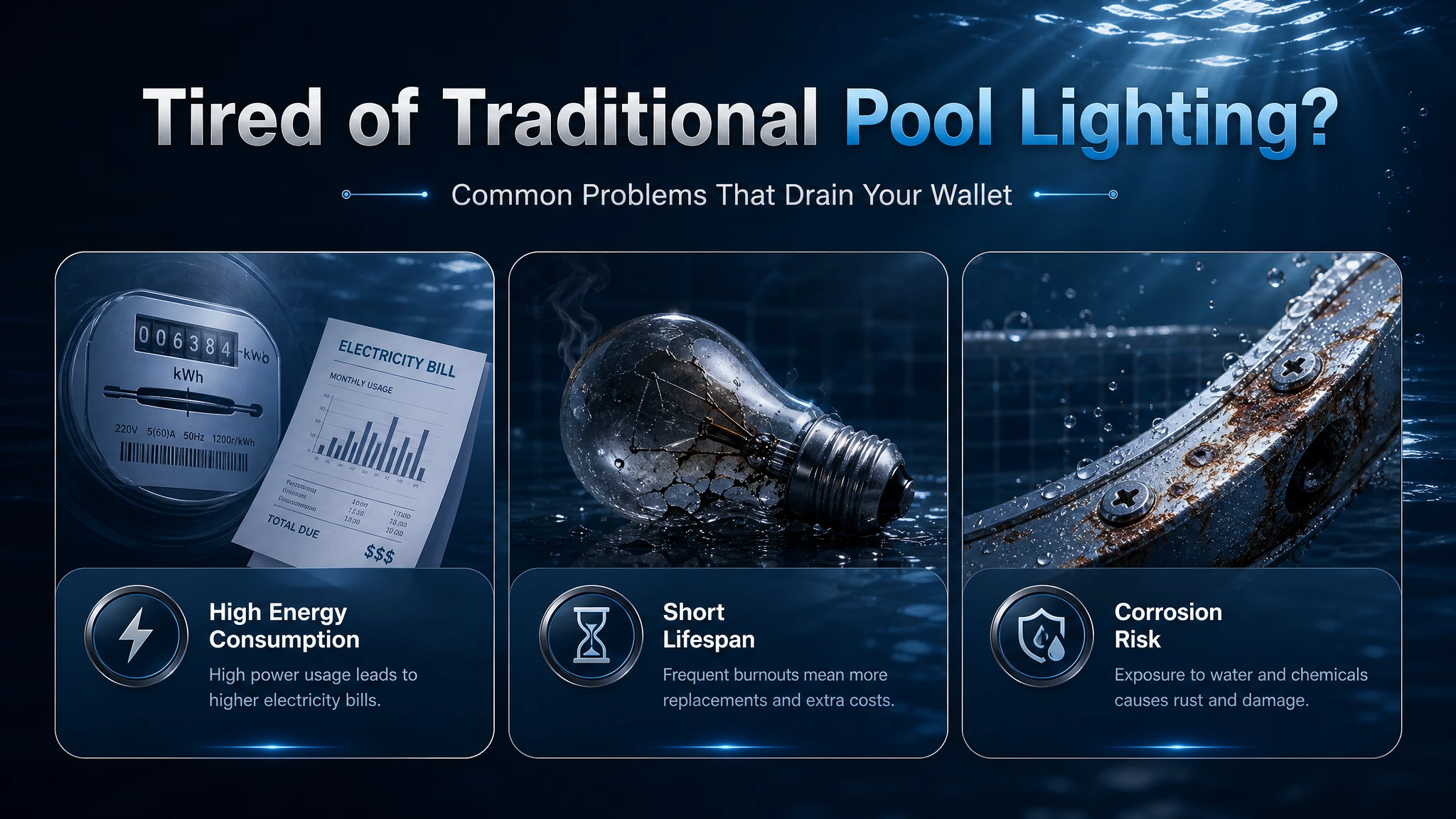 Best swimming pool led lights