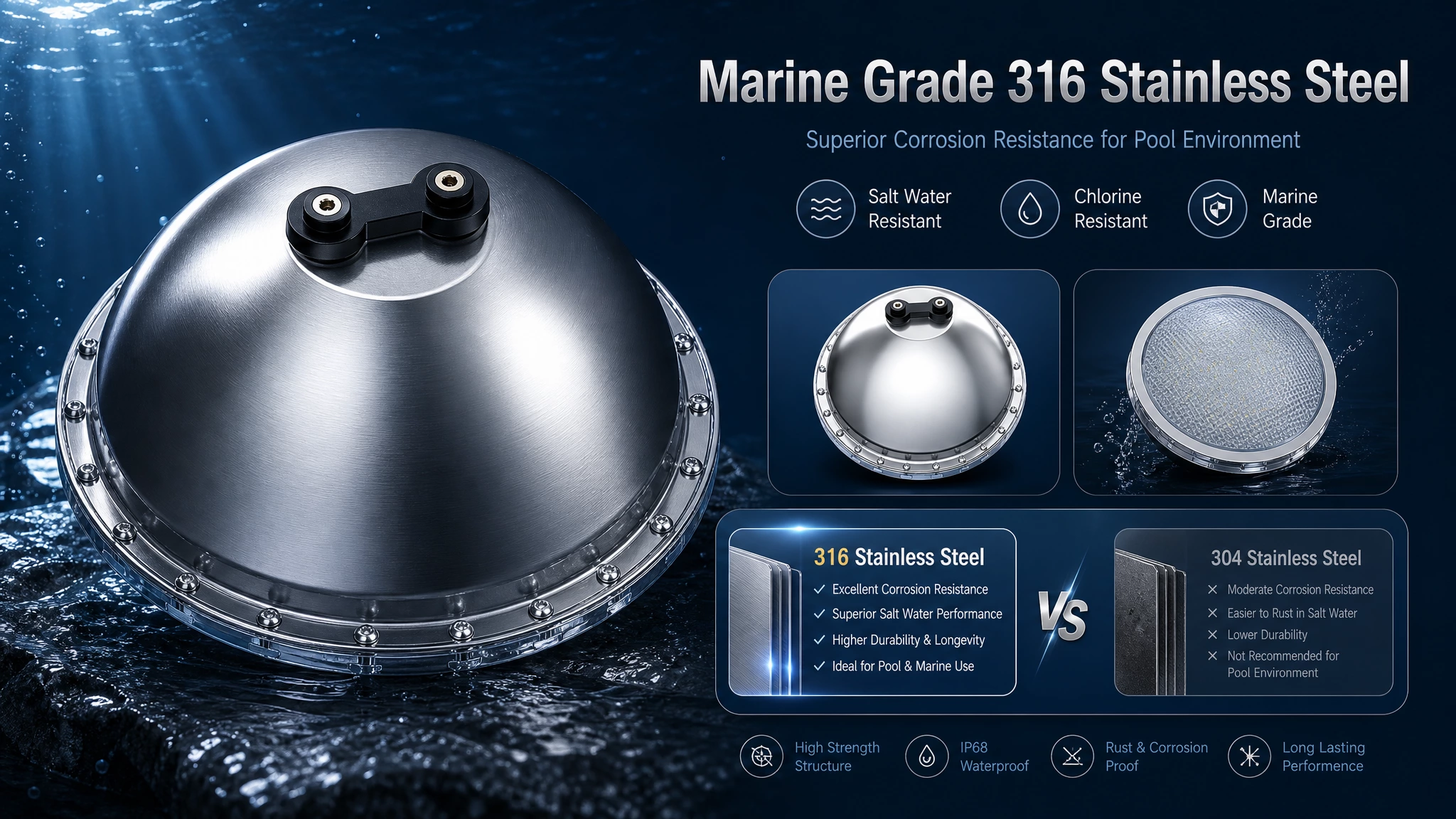 Best swimming pool led lights