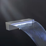 Waterfall outlet