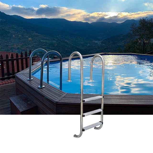 316 Marine‑Grade Stainless Steel Swimming Pool Ladder