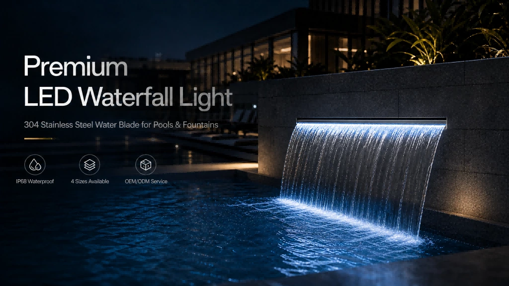 LED Waterfall Light