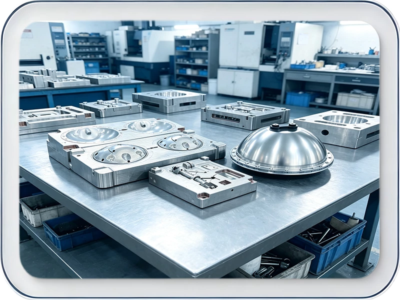 Private mould development for IP68 LED swimming pool light OEM factory
