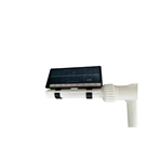 solar dual‑head fountain light